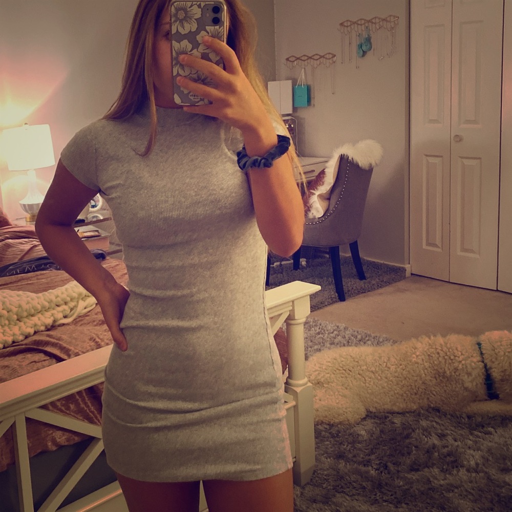 Turtle neck dress